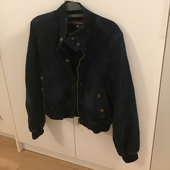Denim Bomber jacket xsmall - Picture 1 of 4